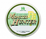 Плетёный шнур Hearty Rise Monster Hunter зеленый 1.2 PE 150 m