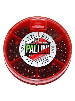 Набор грузил Palini 80гр